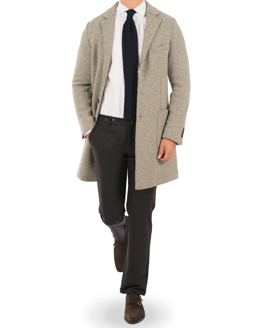 Heren | Jassen | Barena | Senser Patch Pocket Coat Polvere