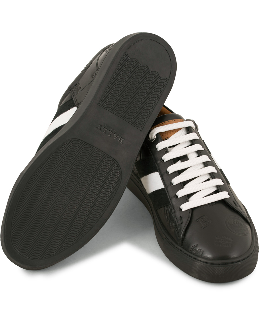 Heren | Bally Helvio Sneaker Black Tattoo Calf | Bally | Helvio Sneaker Black Tattoo Calf