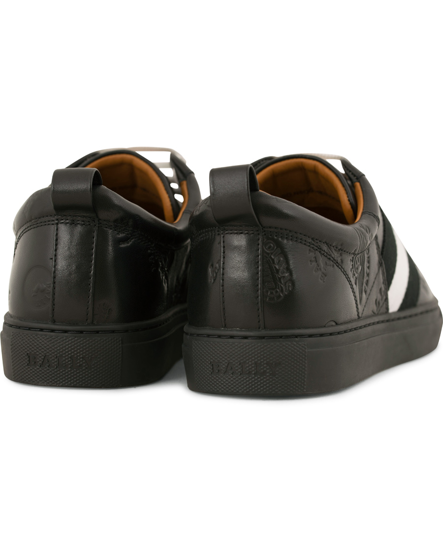 Heren | Bally Helvio Sneaker Black Tattoo Calf | Bally | Helvio Sneaker Black Tattoo Calf