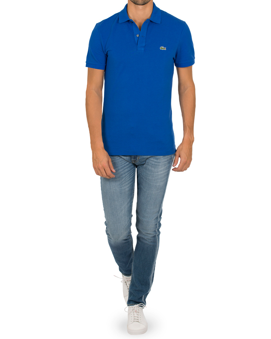 Heren | Polo's | Lacoste | Slim Fit Polo Piké Paquebot