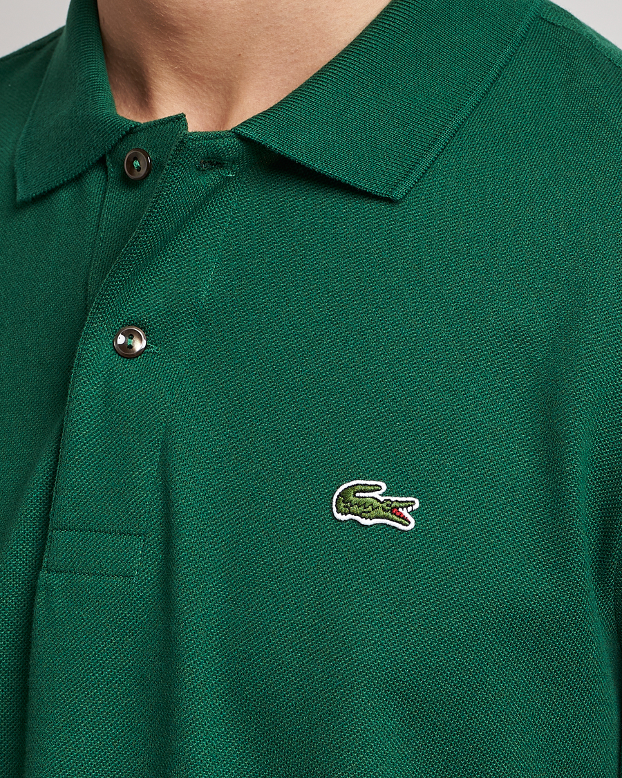 Heren | Polo's | Lacoste | Original Long Sleeve Polo Piké Green