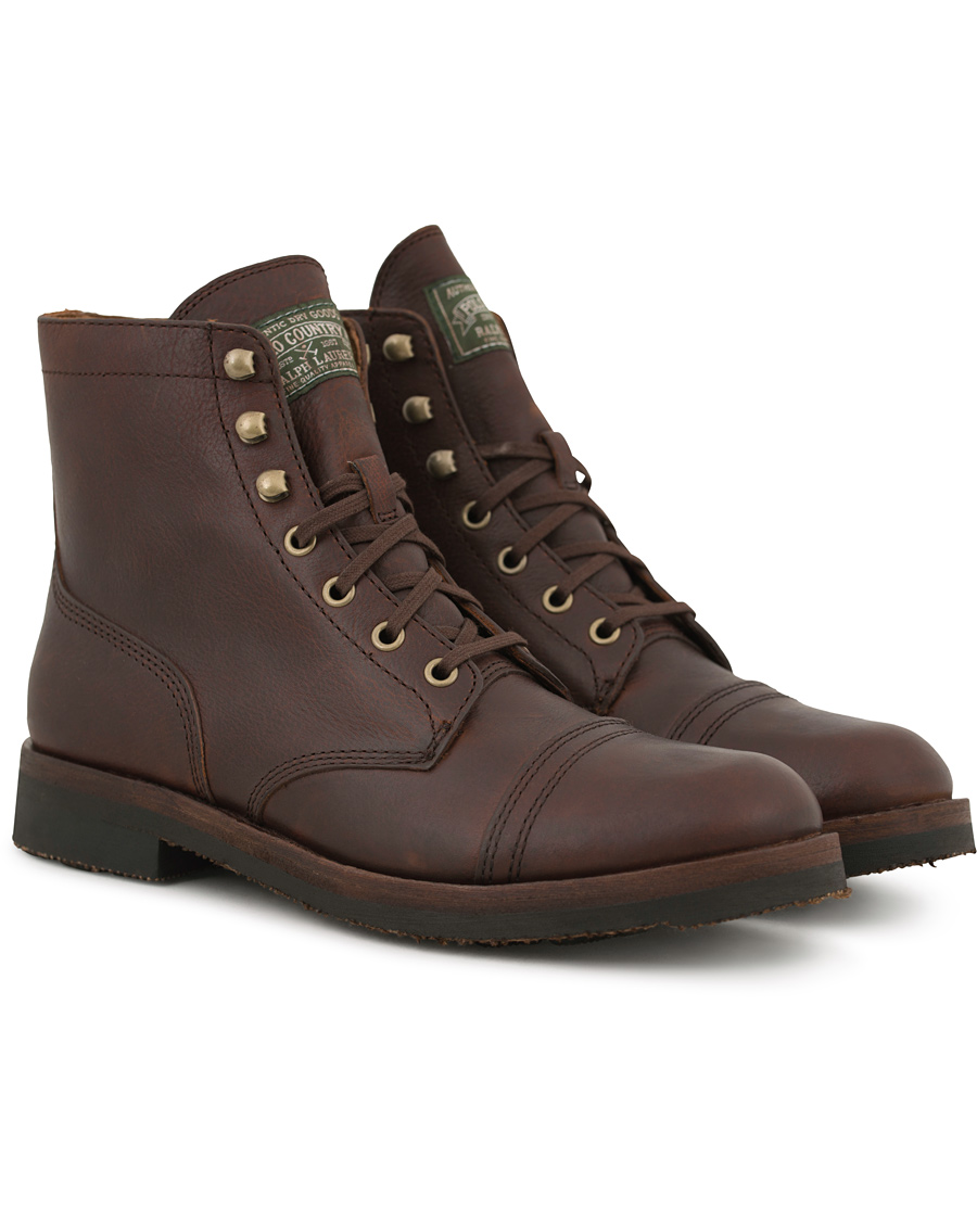 Heren | Polo Ralph Lauren Enville Boots Deep Tan Calf | Polo Ralph Lauren | Enville Boots Deep Tan Calf