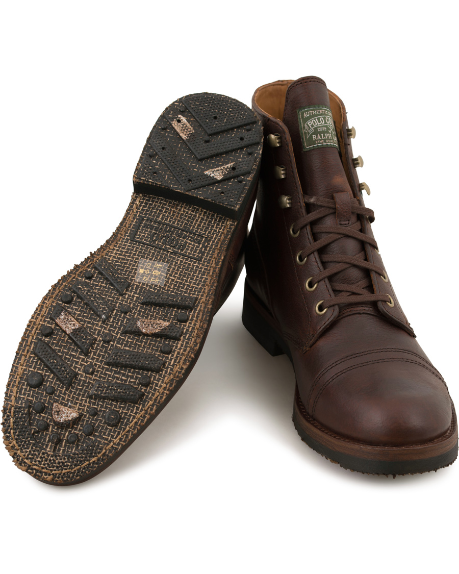Heren | Polo Ralph Lauren Enville Boots Deep Tan Calf | Polo Ralph Lauren | Enville Boots Deep Tan Calf