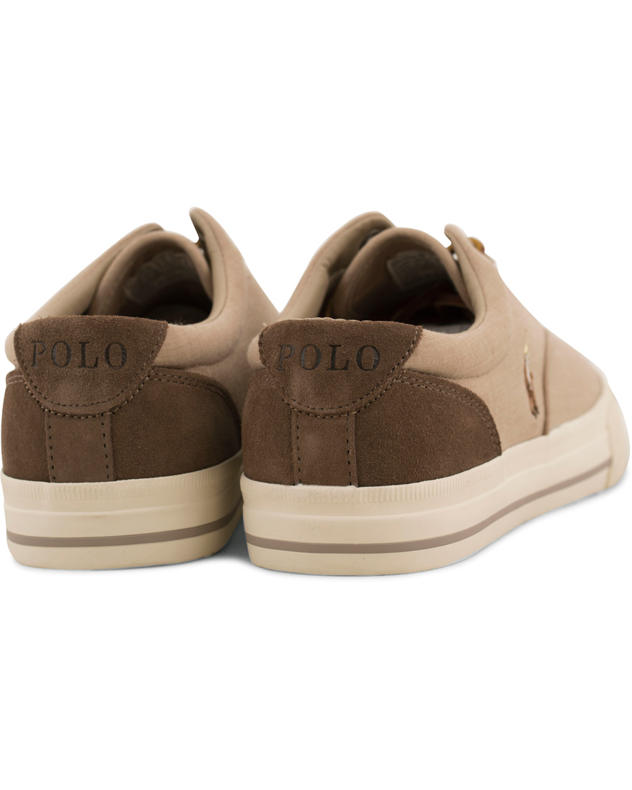 Heren | Polo Ralph Lauren Vaughn Sneaker Taupe | Polo Ralph Lauren | Vaughn Sneaker Taupe