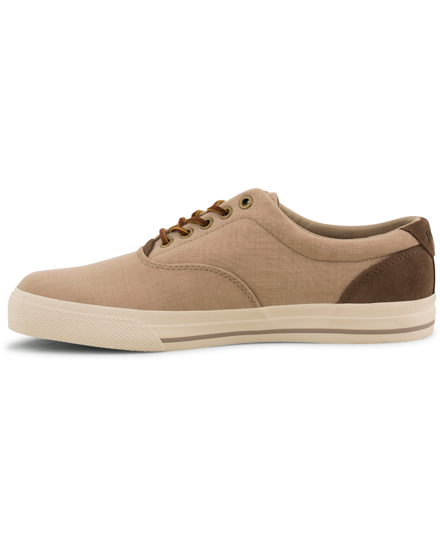 Heren | Polo Ralph Lauren Vaughn Sneaker Taupe | Polo Ralph Lauren | Vaughn Sneaker Taupe
