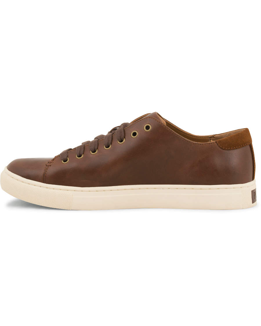 Heren | Polo Ralph Lauren Jermain Sneaker Deep Tan Calf | Polo Ralph Lauren | Jermain Sneaker Deep Tan Calf