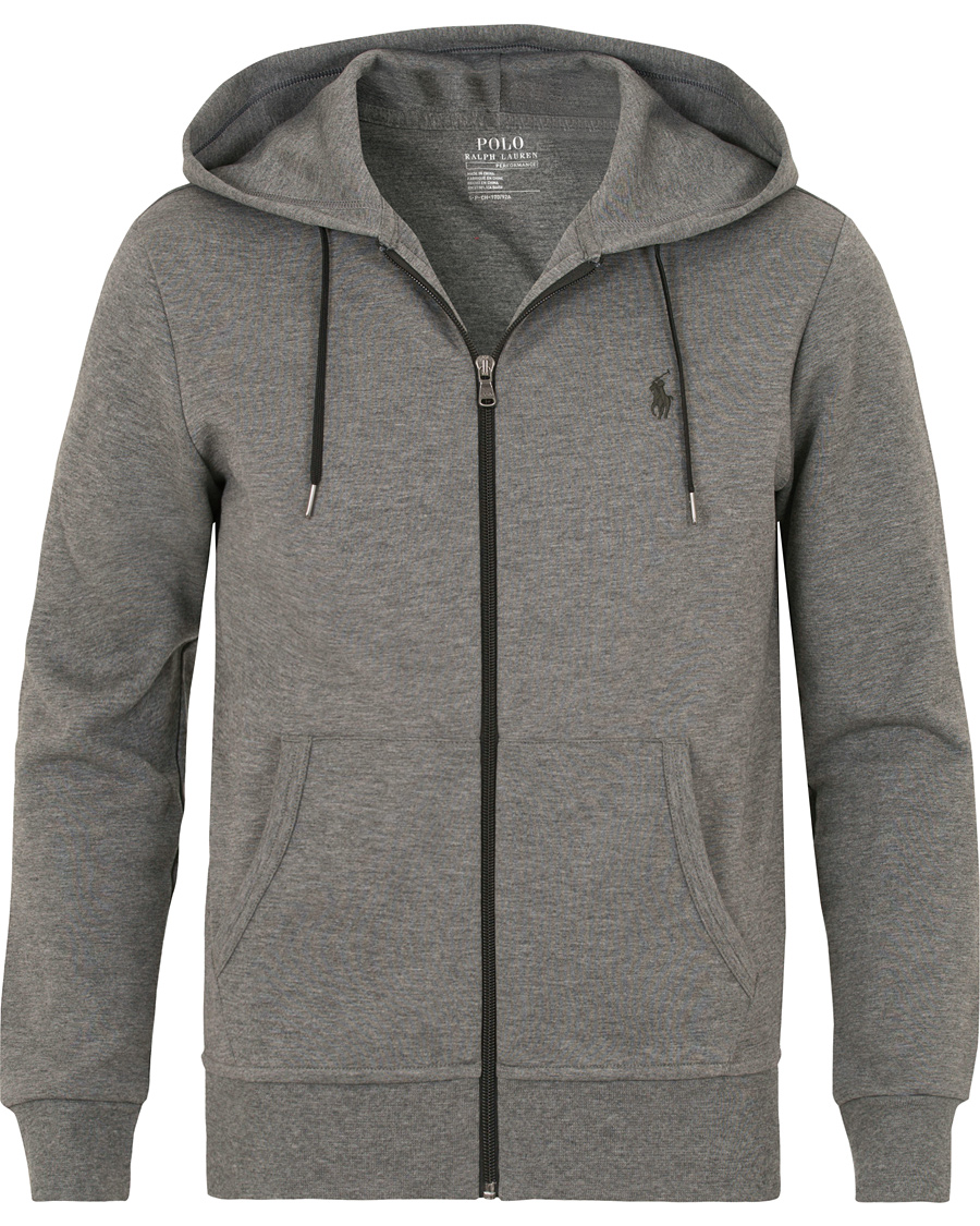 Heren | Truien | Polo Ralph Lauren | Full Zip Hoodie Foster Grey