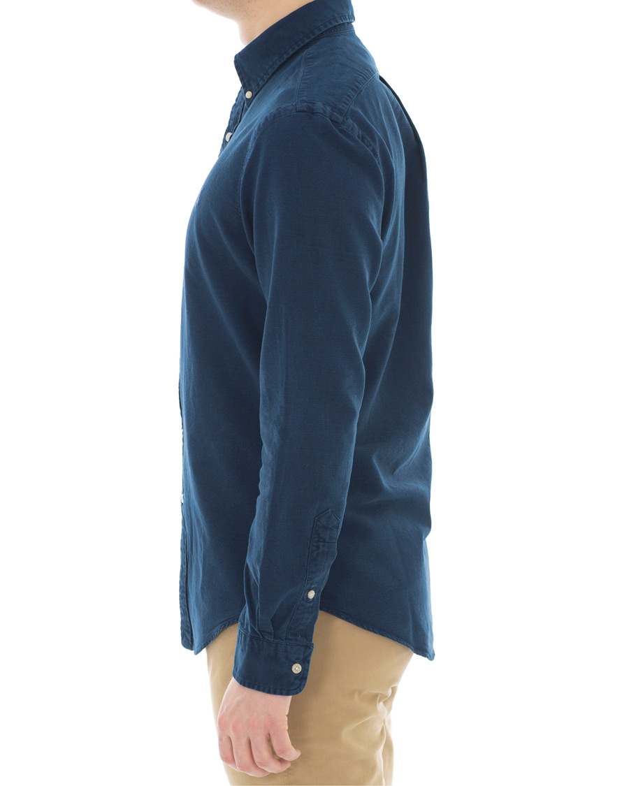 Heren | Overhemden | Polo Ralph Lauren | Slim Fit Garment Dyed Oxford Shirt Indigo