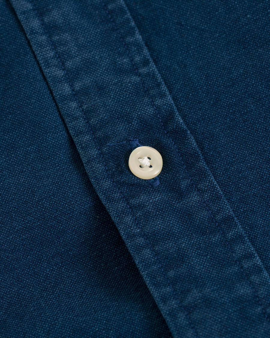 Heren | Overhemden | Polo Ralph Lauren | Slim Fit Garment Dyed Oxford Shirt Indigo
