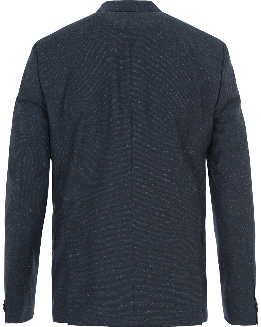 Heren | Pakken | HUGO | Arti Hesten Wool/Silk Donegal Suit Navy