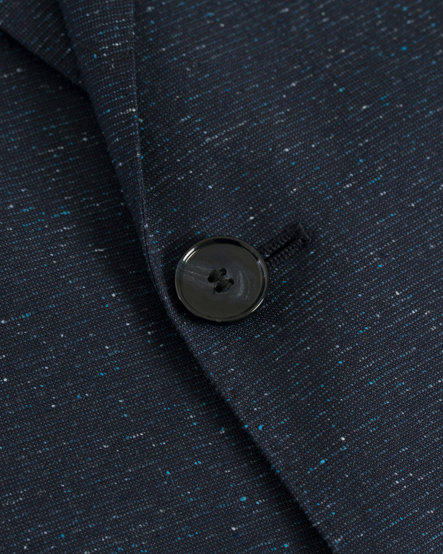 Heren | Pakken | HUGO | Arti Hesten Wool/Silk Donegal Suit Navy