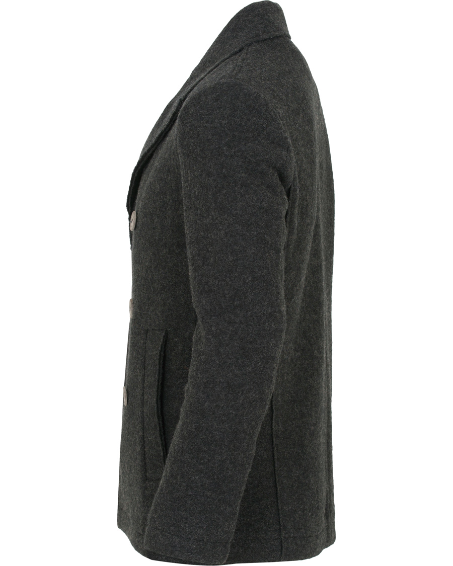 Heren | Jassen | BOSS ORANGE | BOSS Casual Branco Wool Peacoat Dark Grey