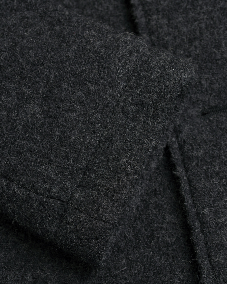 Heren | Jassen | BOSS ORANGE | BOSS Casual Branco Wool Peacoat Dark Grey