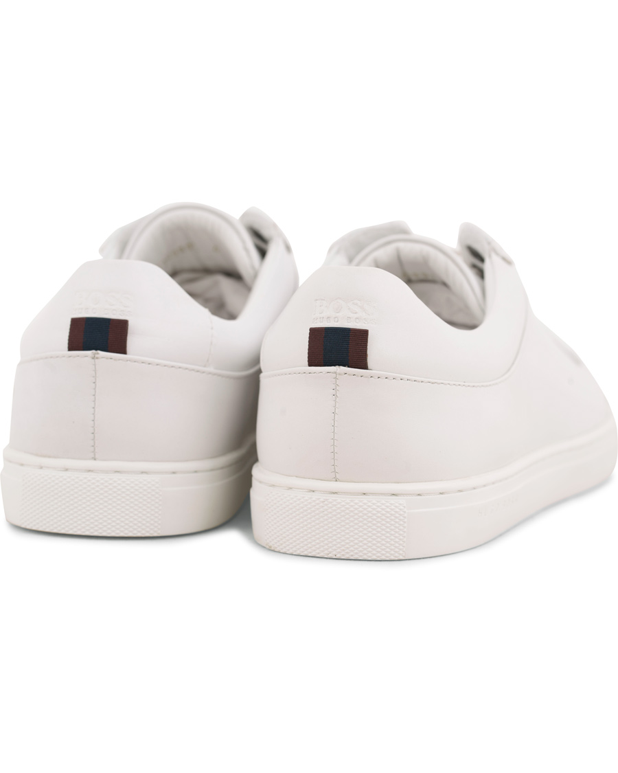 Heren | BOSS Tribute Tenn Sneaker White | BOSS BLACK | BOSS Tribute Tenn Sneaker White