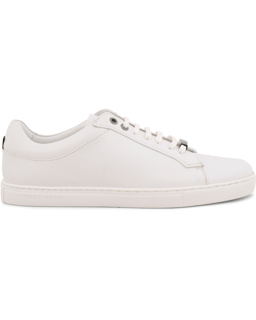 Heren | BOSS Tribute Tenn Sneaker White | BOSS BLACK | BOSS Tribute Tenn Sneaker White