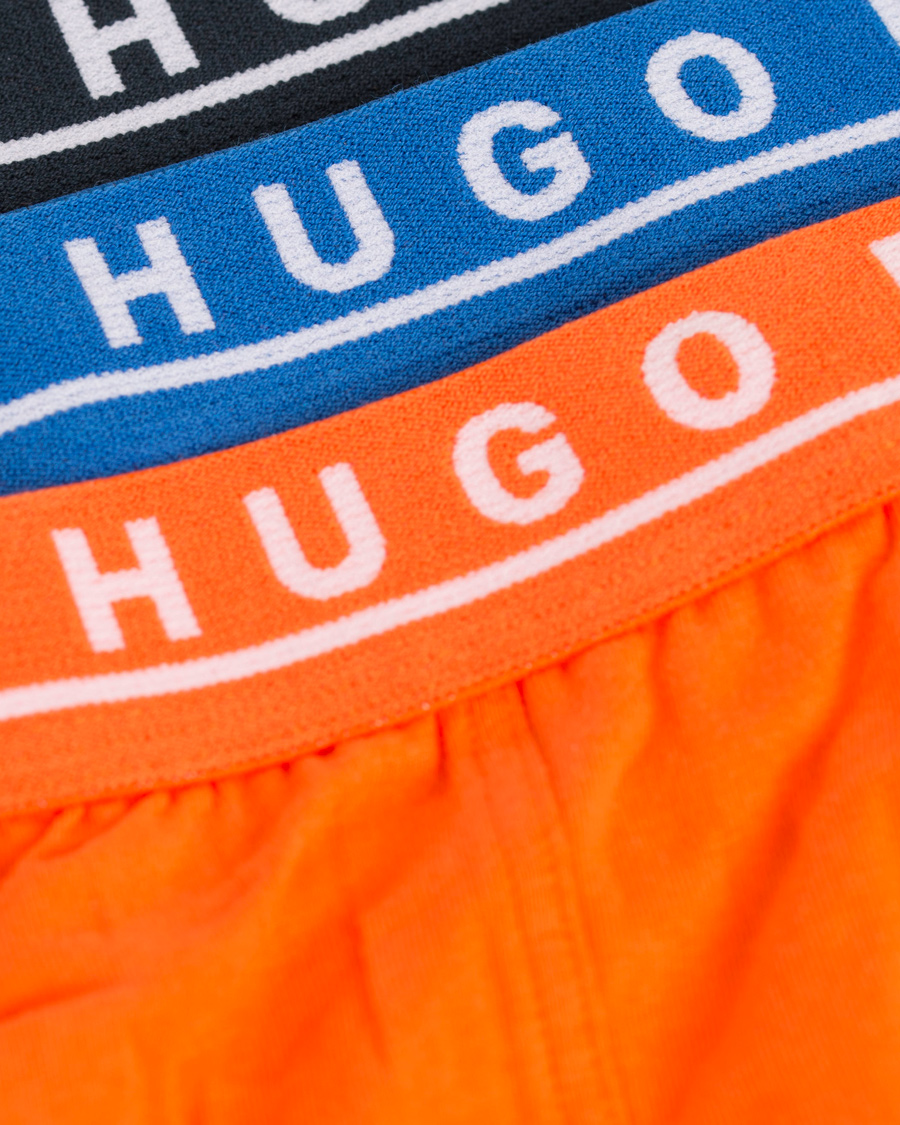 Heren | Ondergoed | BOSS BLACK | BOSS 3-Pack Trunk Orange/Blue/Black