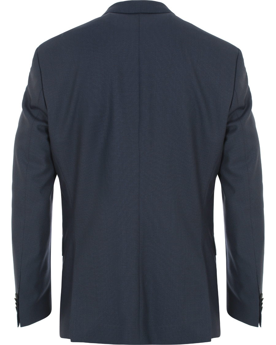 Heren | Pakken | BOSS BLACK | BOSS Huge/Genius Wool Suit Blue