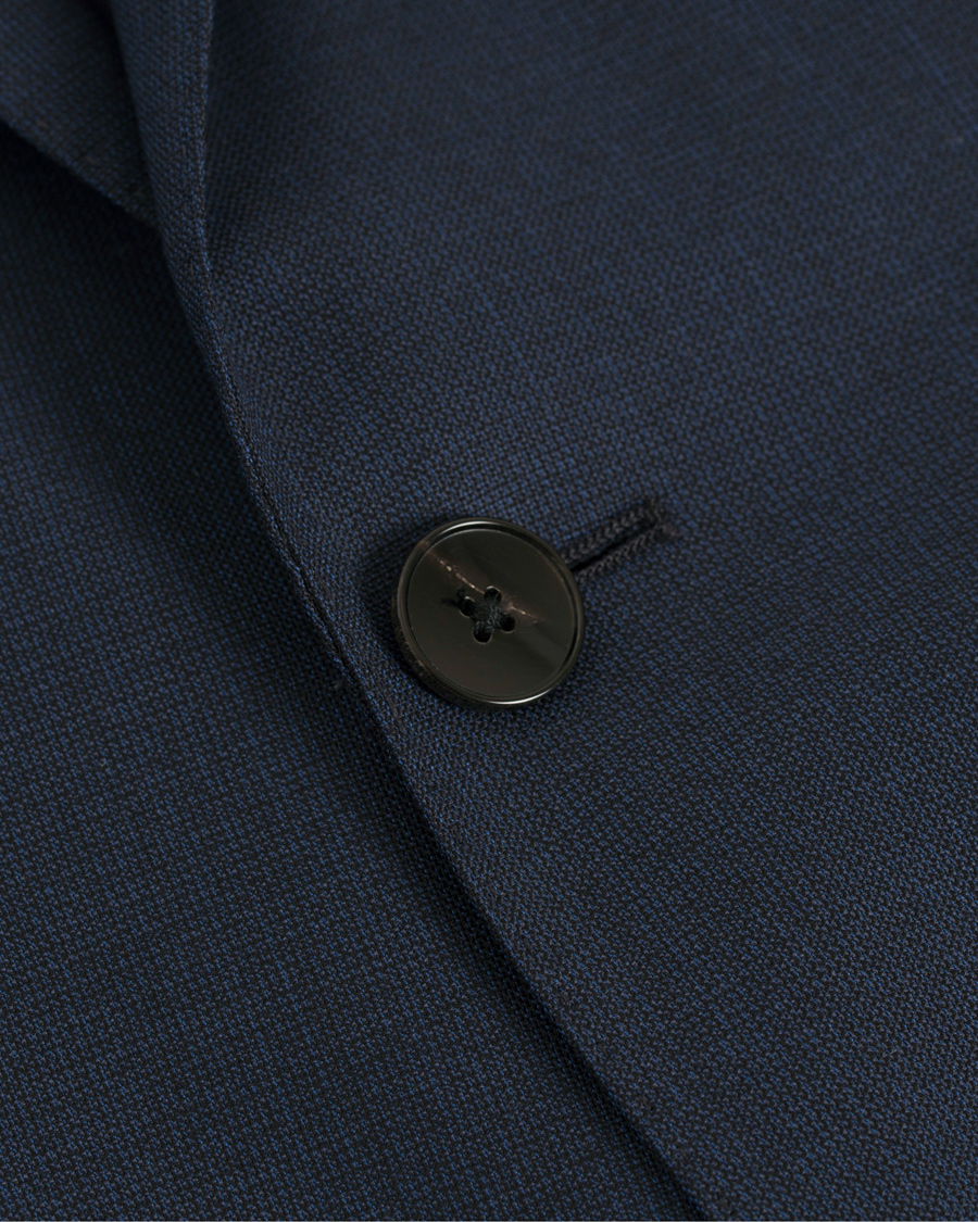 Heren | Pakken | BOSS BLACK | BOSS Huge/Genius Wool Suit Blue