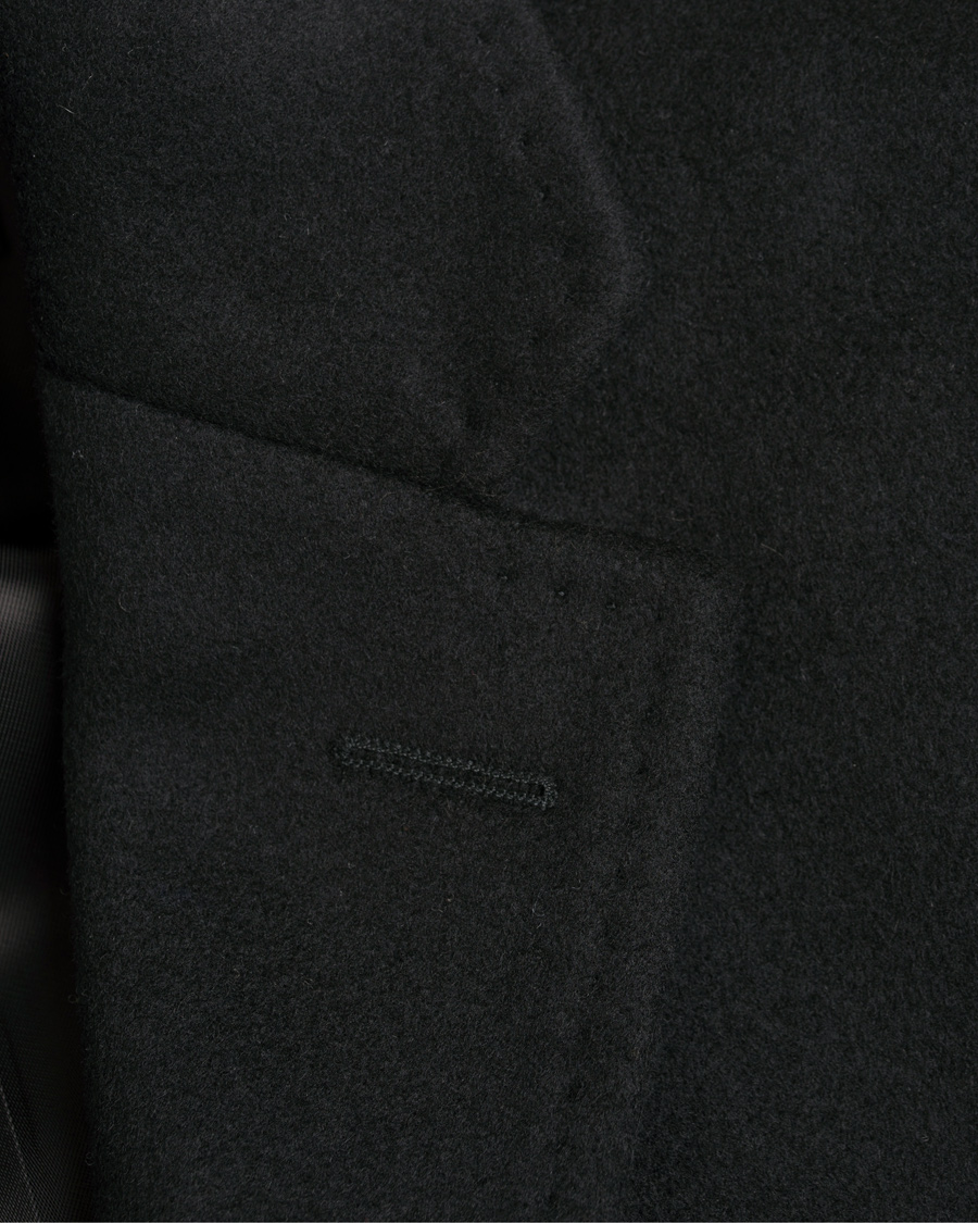 Heren | Jassen | BOSS BLACK | BOSS Stratus Wool/Cashmere Coat Black