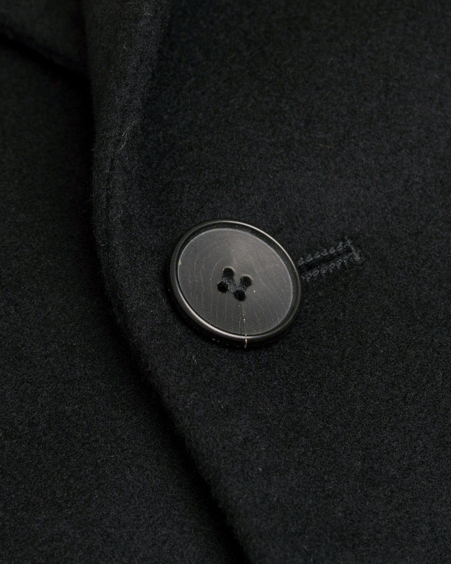Heren | Jassen | BOSS BLACK | BOSS Stratus Wool/Cashmere Coat Black