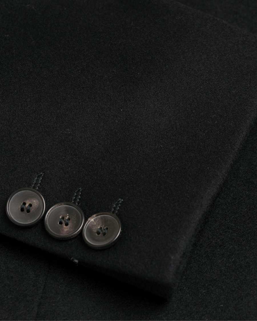 Heren | Jassen | BOSS BLACK | BOSS Stratus Wool/Cashmere Coat Black