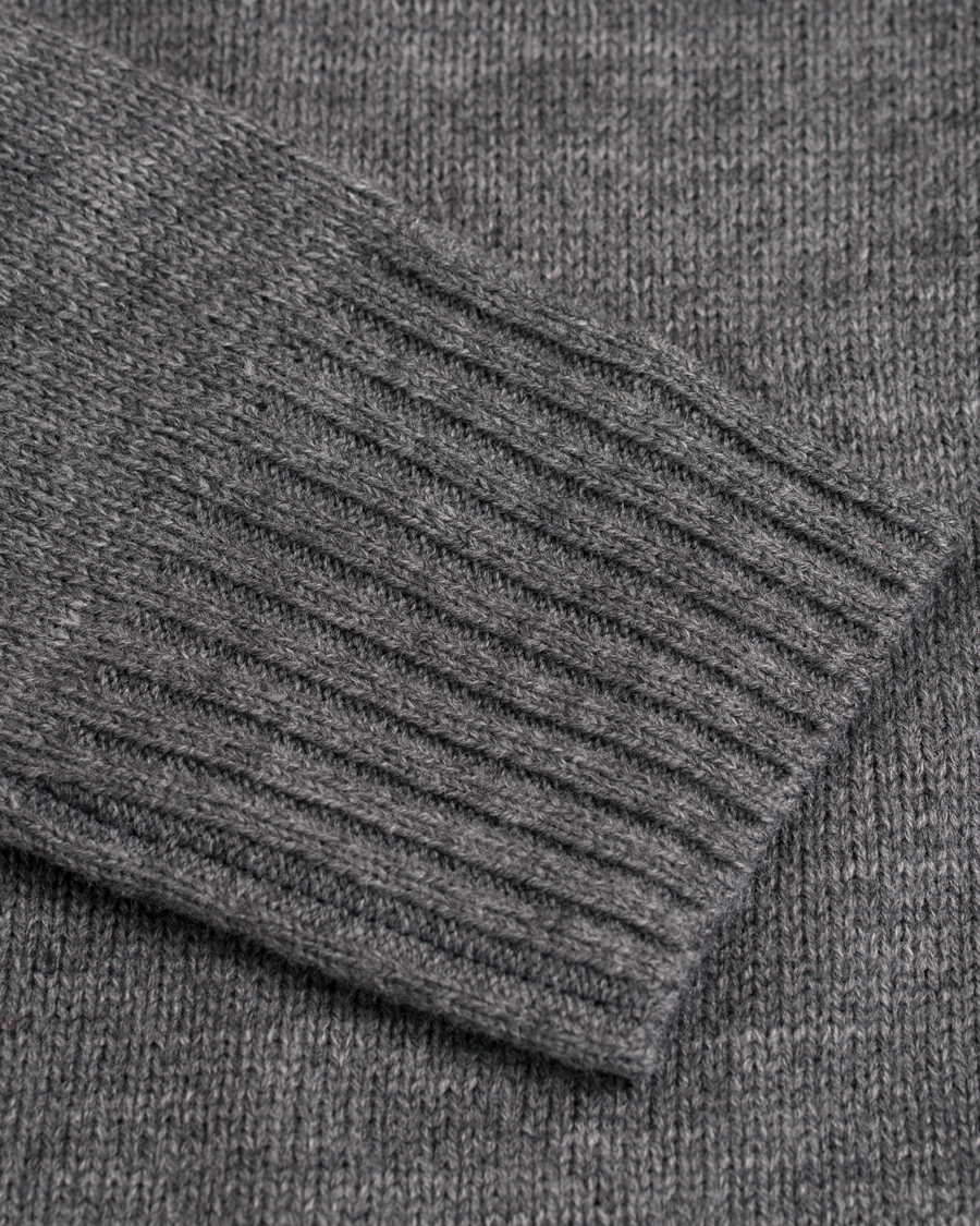 Heren | Truien | Tiger of Sweden Jeans | Syl Plain Full Zip Hoodie Grey