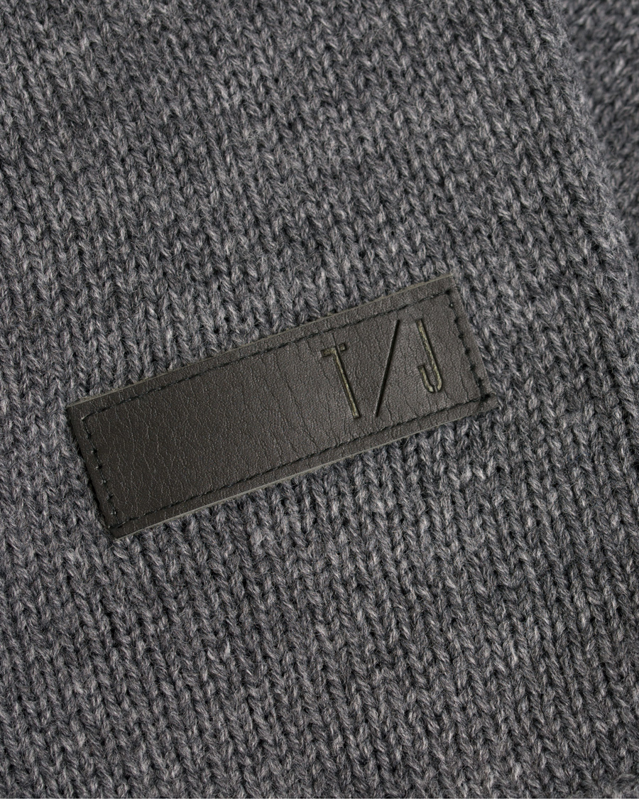 Heren | Truien | Tiger of Sweden Jeans | Syl Plain Full Zip Hoodie Grey
