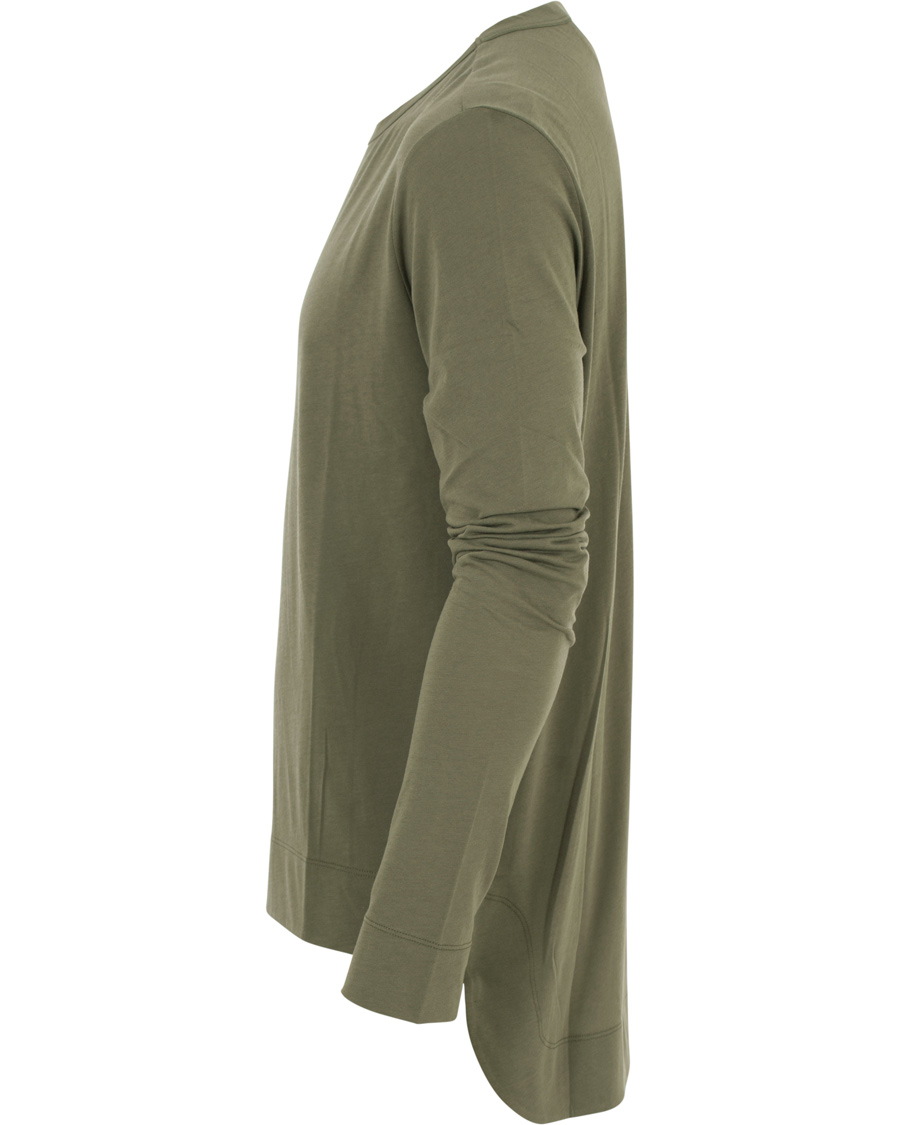 Heren | T-shirts | Tiger of Sweden Jeans | Trasher Long Sleeve Tee Green