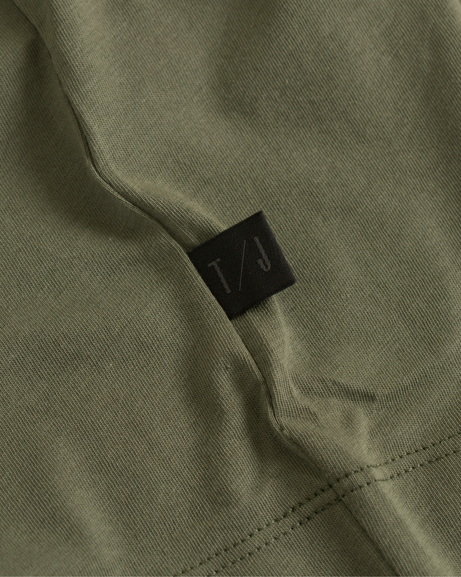 Heren | T-shirts | Tiger of Sweden Jeans | Trasher Long Sleeve Tee Green