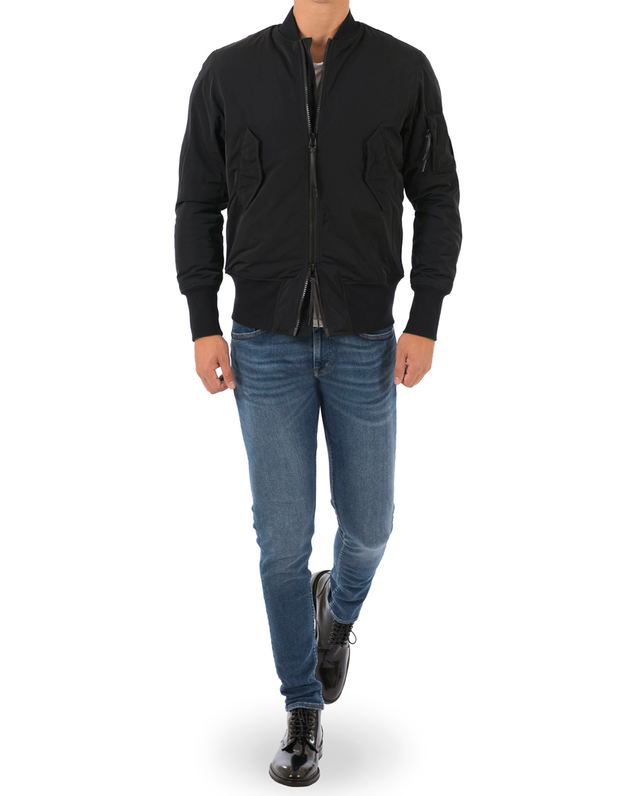 Heren | Jassen | Tiger of Sweden Jeans | Sob Bomber Jacket Black
