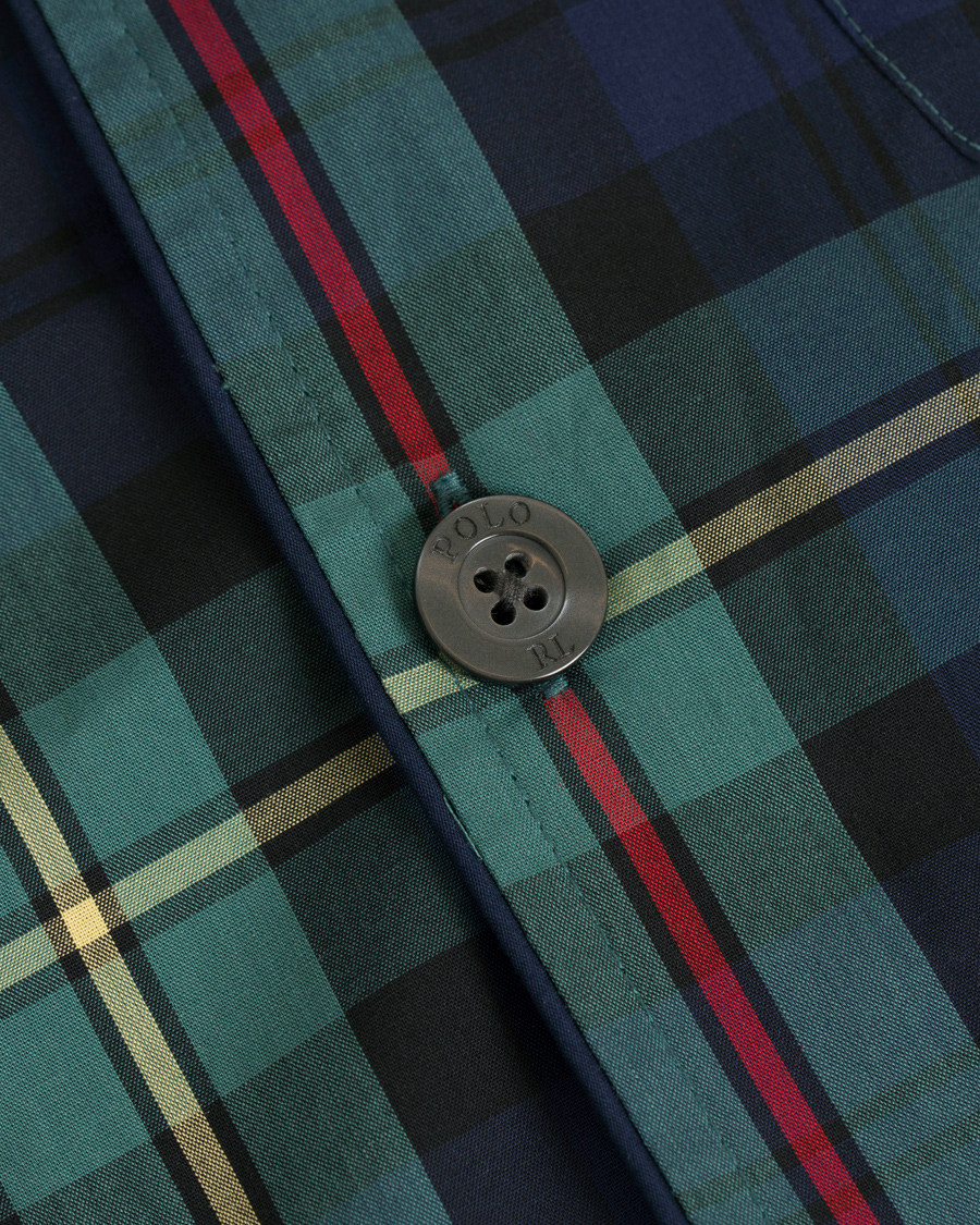 Heren | Ondergoed | Polo Ralph Lauren | Spencer Plaid Check Pyjama Set Green/Blue