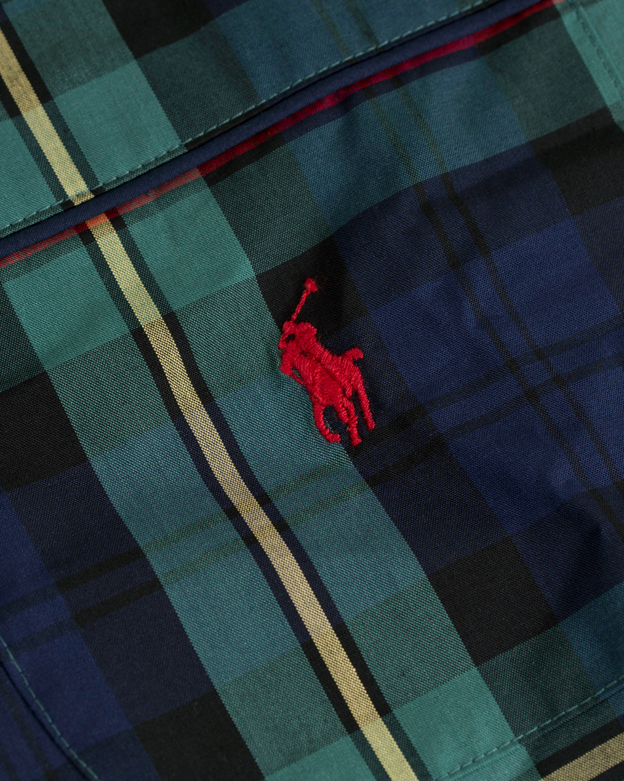 Heren | Ondergoed | Polo Ralph Lauren | Spencer Plaid Check Pyjama Set Green/Blue