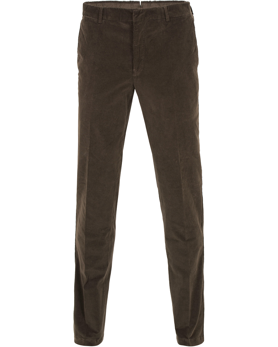 Heren | Broeken | Polo Ralph Lauren | Stretch Corduroy Trousers Brown