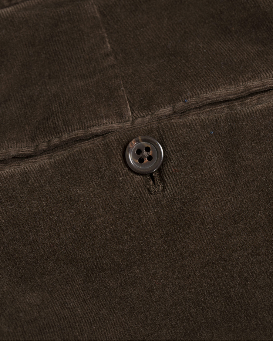 Heren | Broeken | Polo Ralph Lauren | Stretch Corduroy Trousers Brown