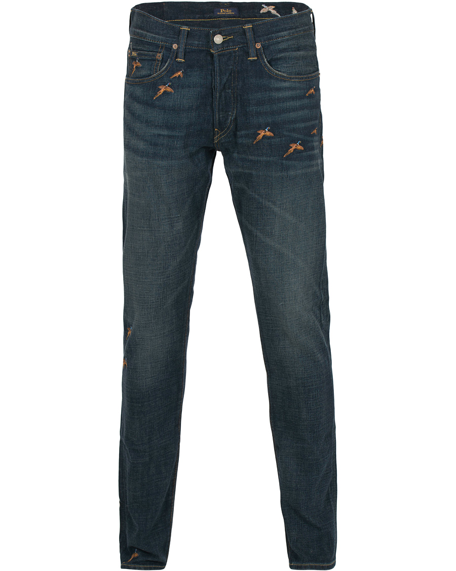Heren | Jeans | Polo Ralph Lauren | Sullivan Slim Fit Embroided Ducks Jeans Gunner Blue