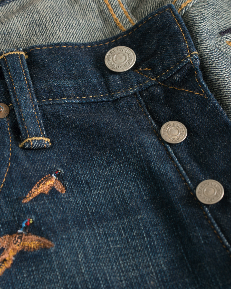 Heren | Jeans | Polo Ralph Lauren | Sullivan Slim Fit Embroided Ducks Jeans Gunner Blue