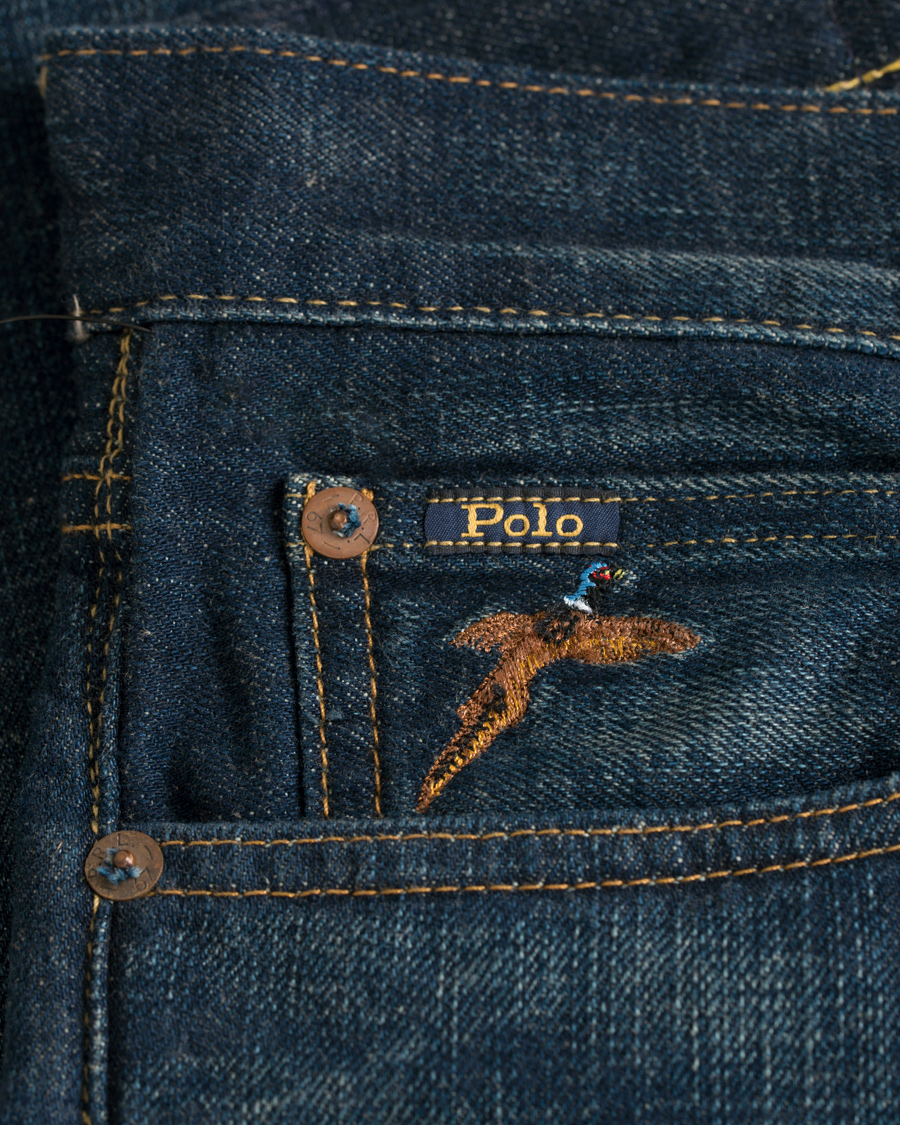 Heren | Jeans | Polo Ralph Lauren | Sullivan Slim Fit Embroided Ducks Jeans Gunner Blue