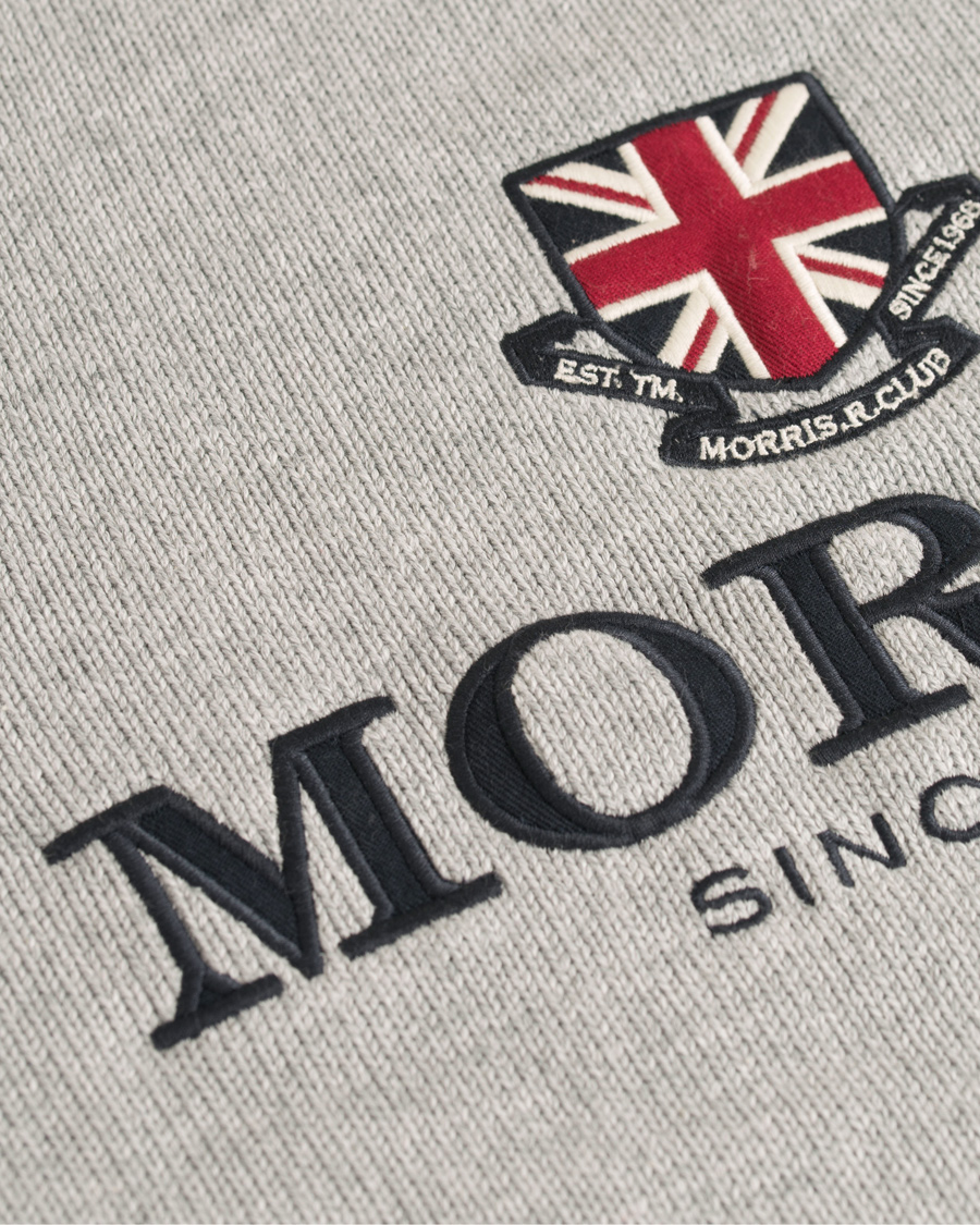 Heren | Truien | Morris | Morgan O-Neck Light Grey