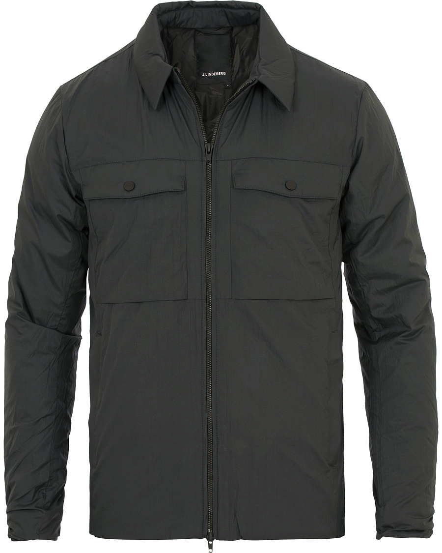 Heren | Jassen | J.Lindeberg | Icon Crisp Nylon Field Jacket Antractite