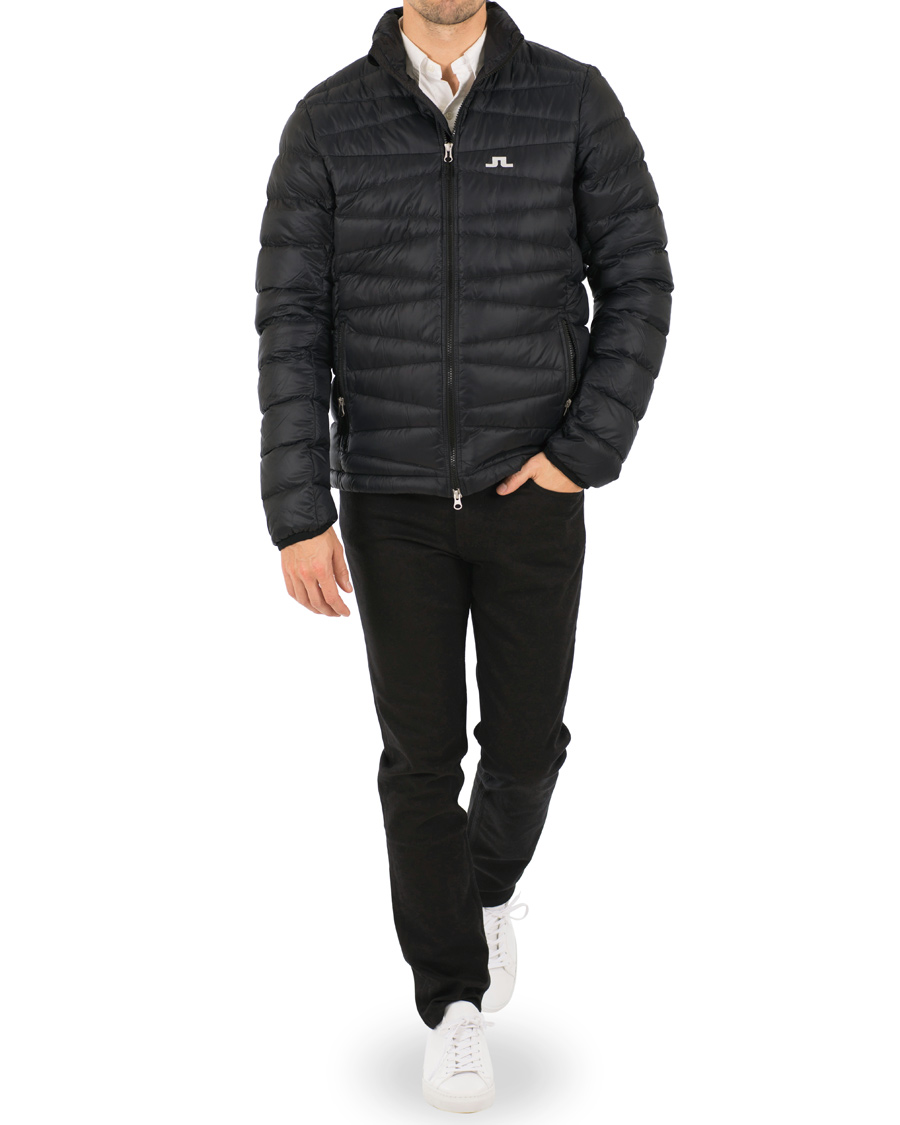 Heren | Jassen | J.Lindeberg | M Radiator Sweater Pertex Jacket Black
