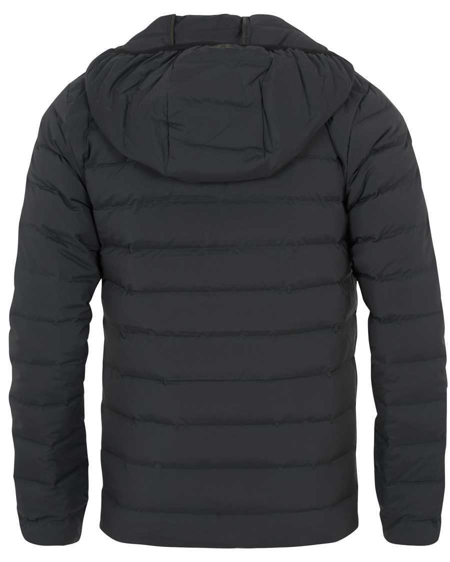 Heren | Jassen | J.Lindeberg | Down Hood Channeled Nylon Jacket Anthracite