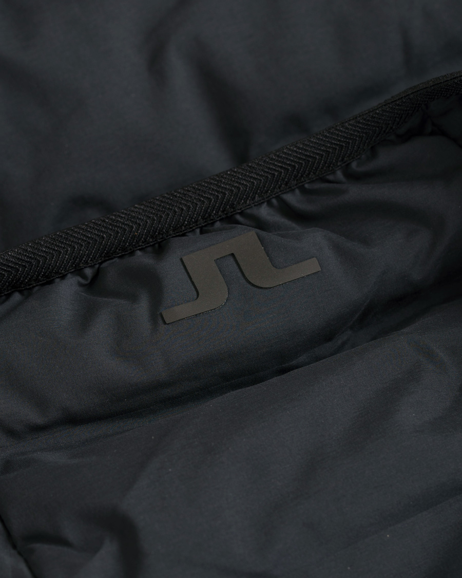 Heren | Jassen | J.Lindeberg | Down Hood Channeled Nylon Jacket Anthracite