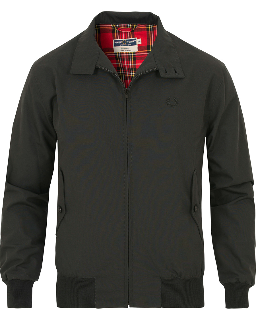 Heren | Jassen | Fred Perry Reissues | Made In England Harrington Jacket Black