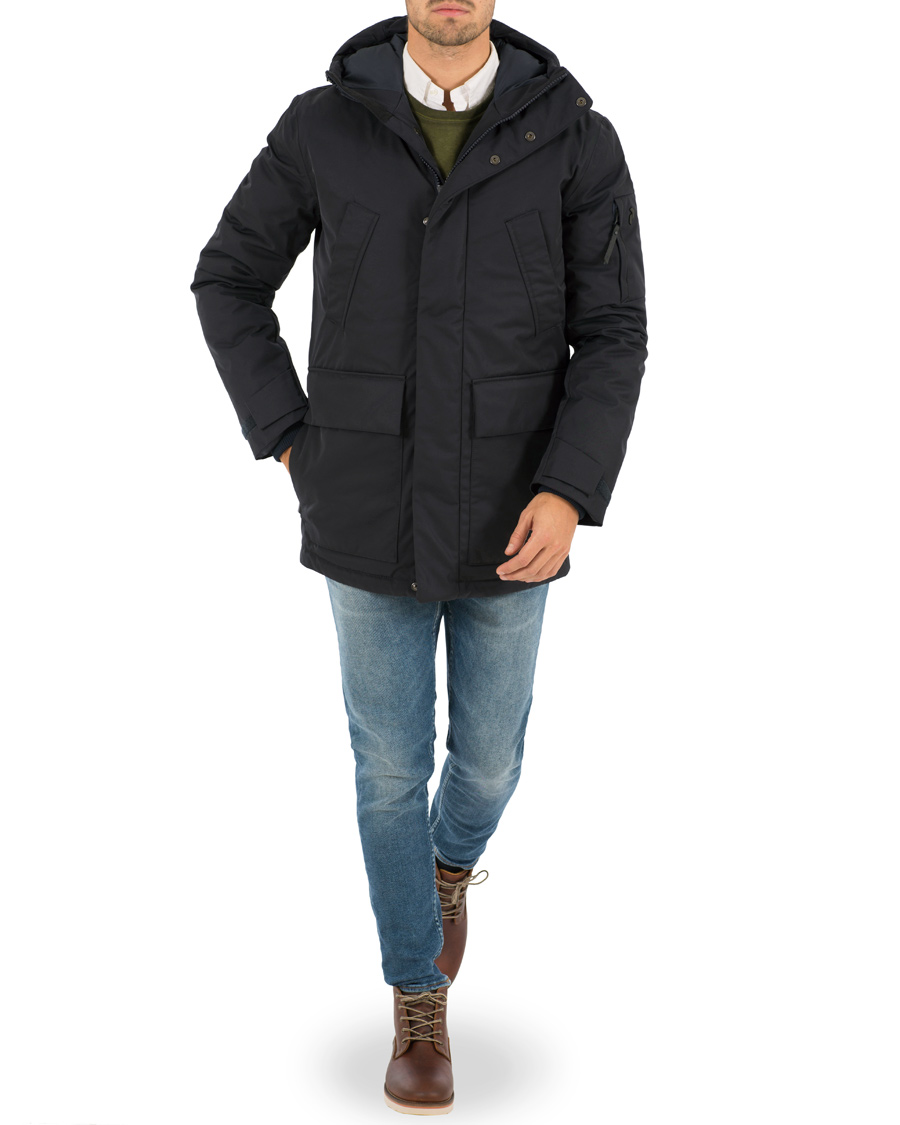Heren | Jassen | Peak Performance | Ground Down Parka Navy