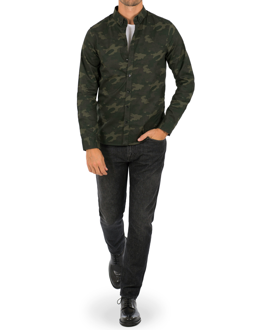 Heren | Overhemden | Peak Performance | Keen Camo Shirt Green