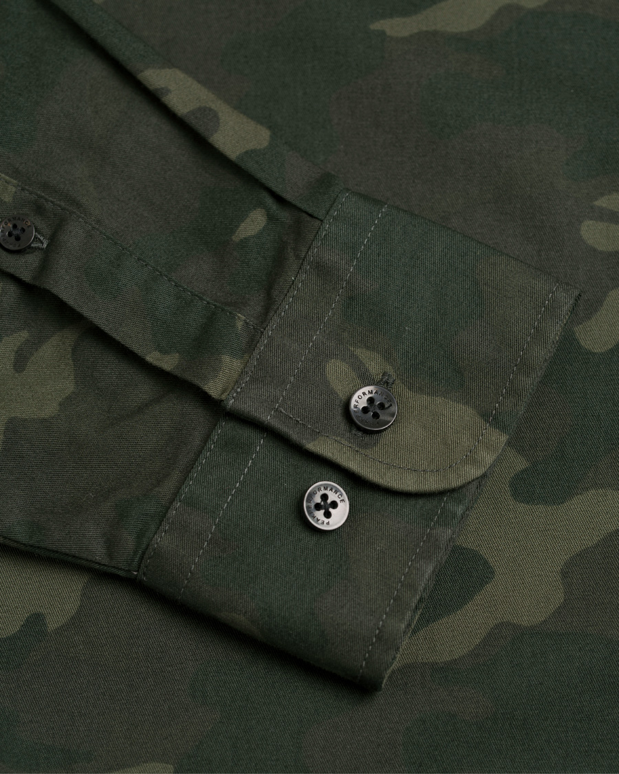 Heren | Overhemden | Peak Performance | Keen Camo Shirt Green