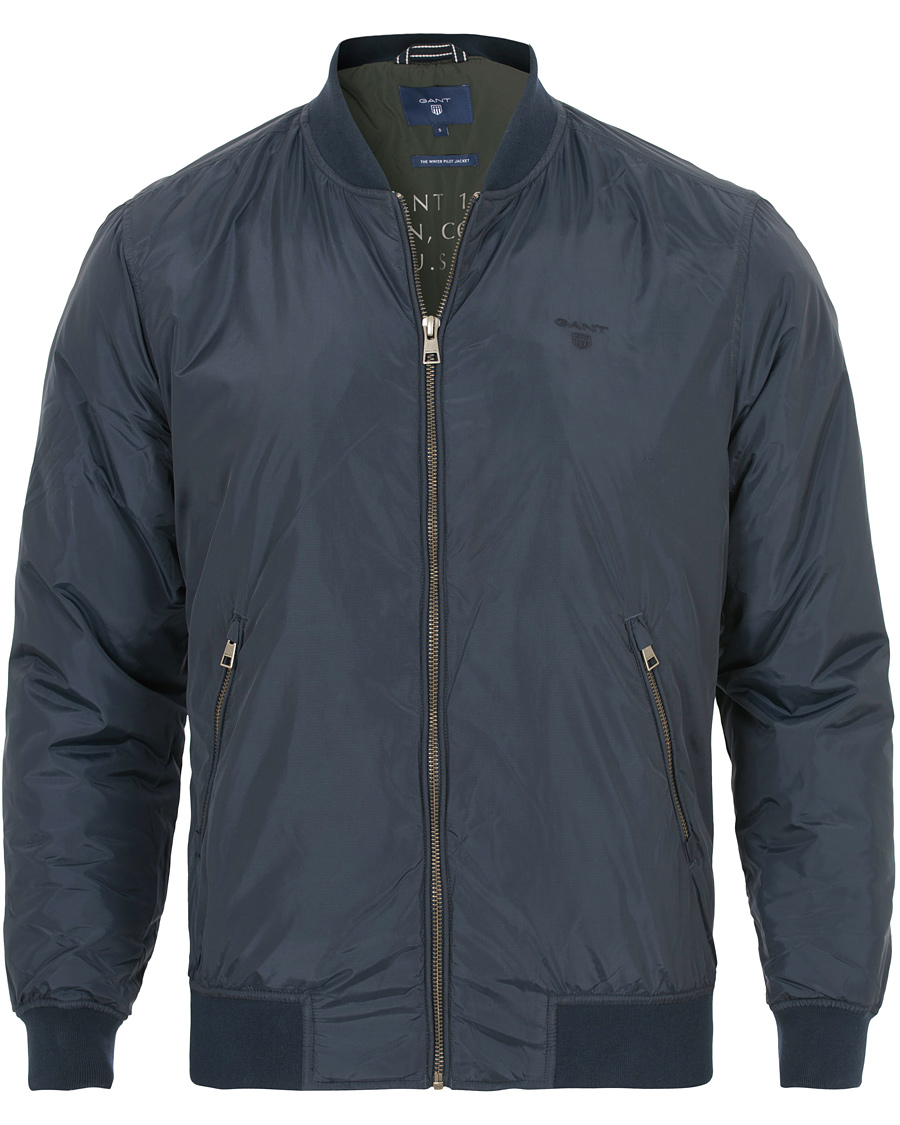 Heren | Jassen | GANT | The Winter Pilot Jacket Navy