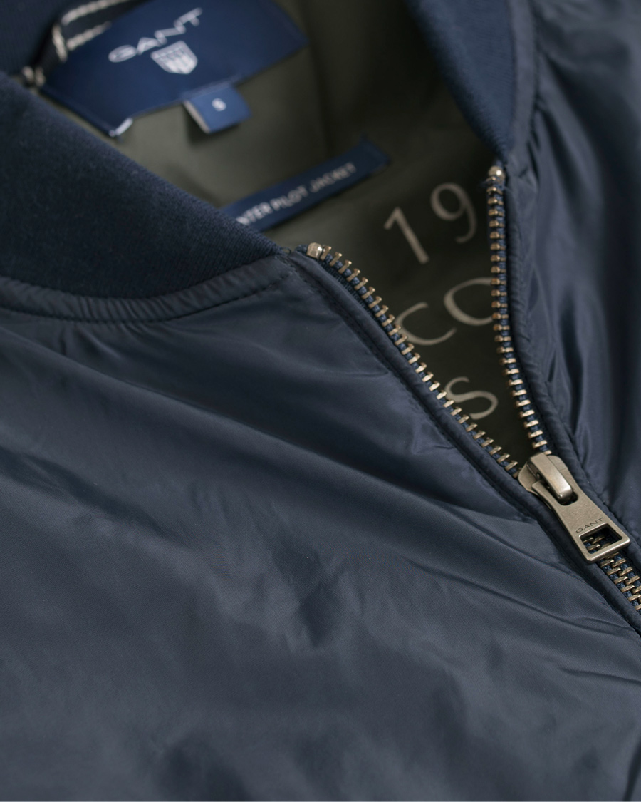 Heren | Jassen | GANT | The Winter Pilot Jacket Navy