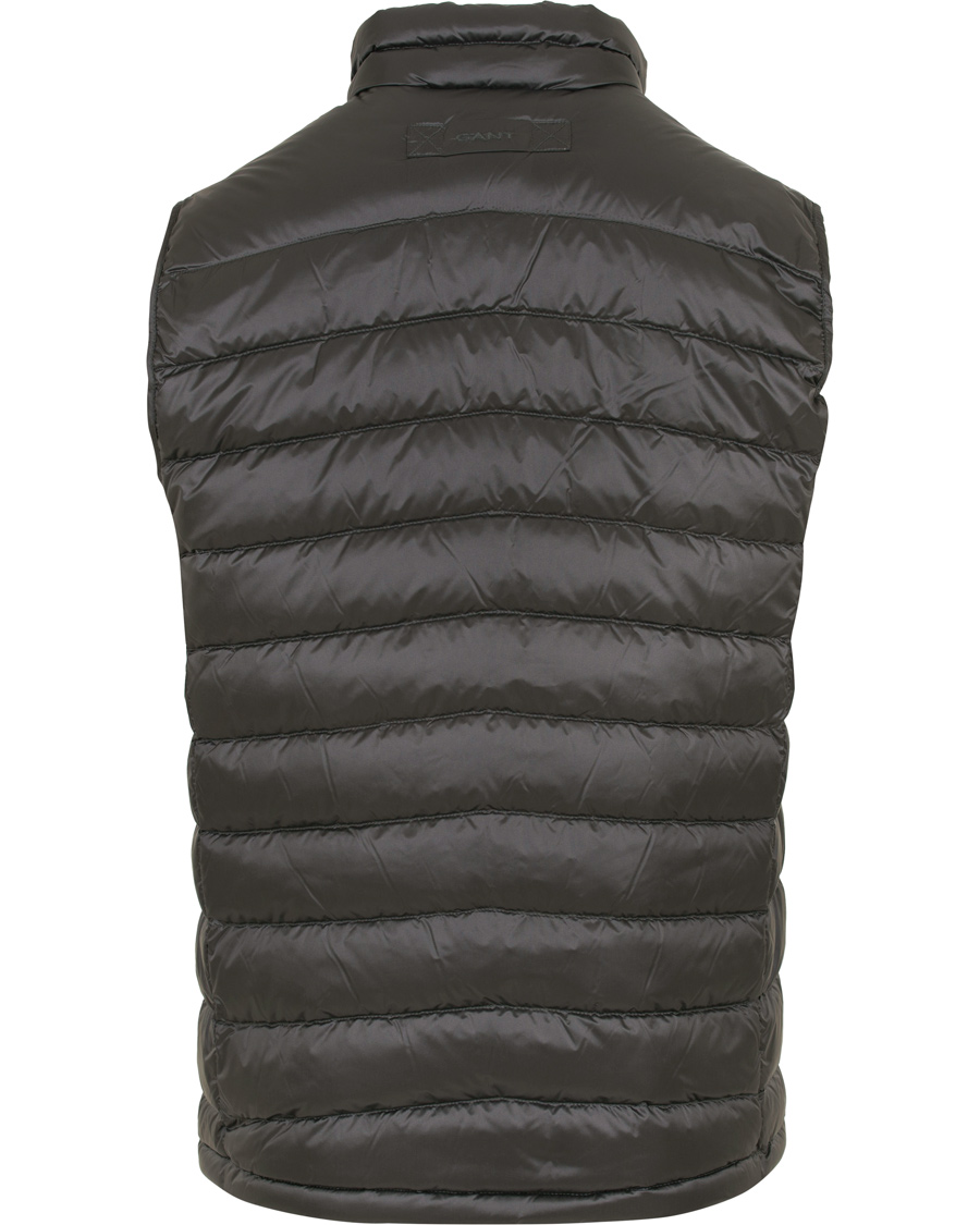 Heren | Jassen | GANT | The Airlight Down Vest Dark Grey