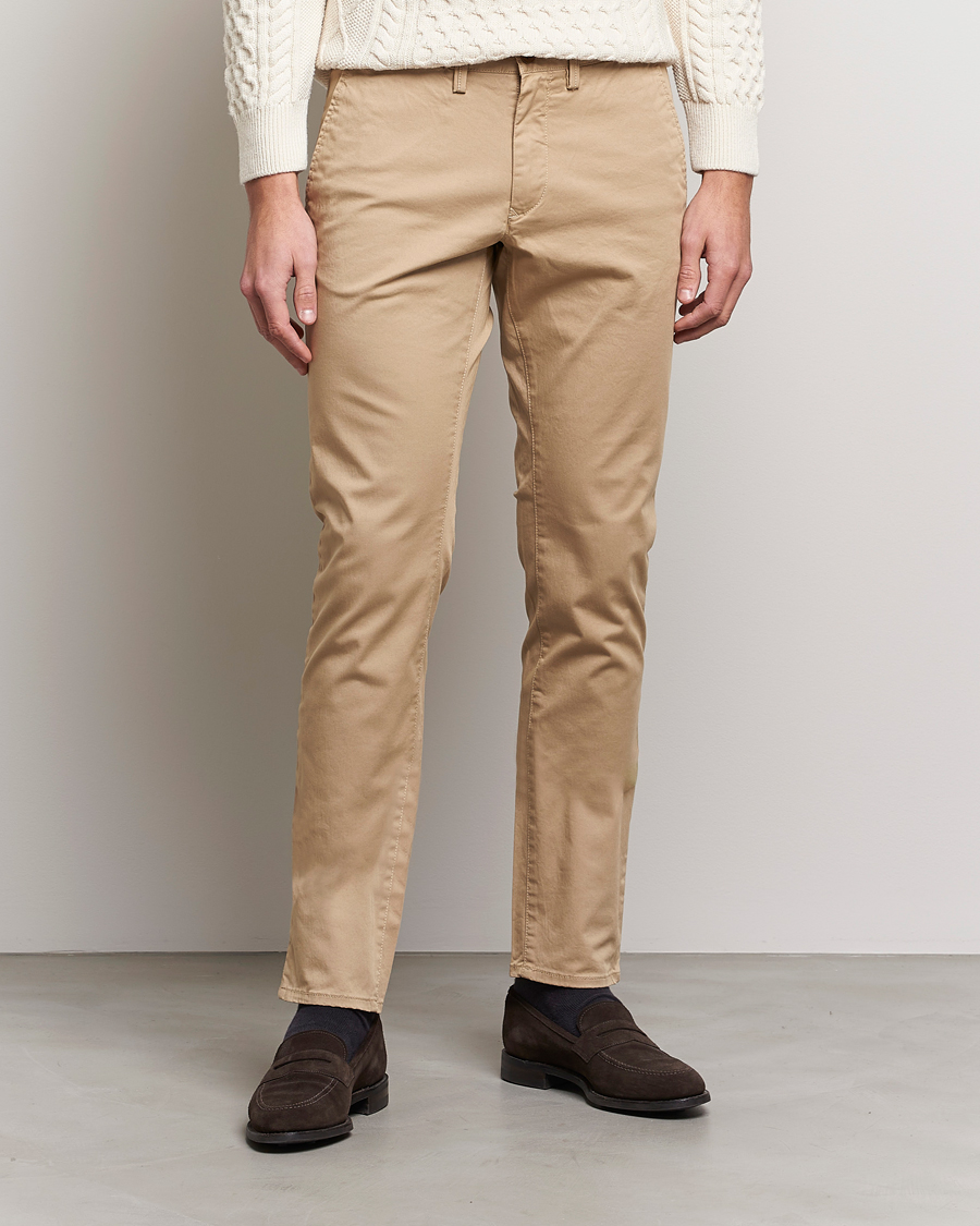 Heren | Broeken | GANT | Slim Twill Chino Dark Khaki